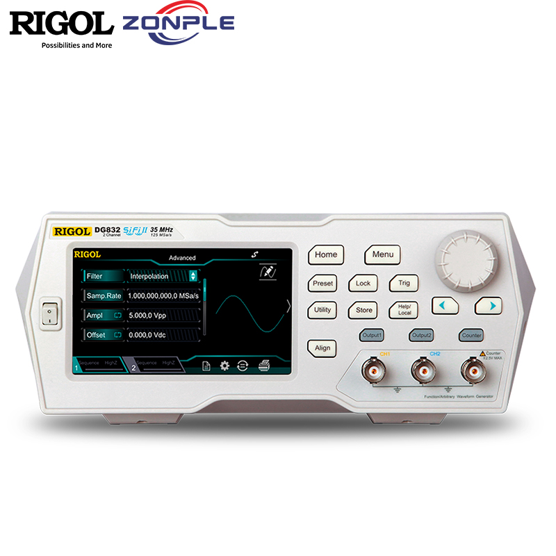 RIGOL普源 DG800系列 函数/任意波形发生器