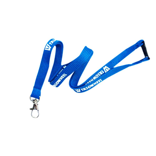 Promotional and custom polyester lanyard