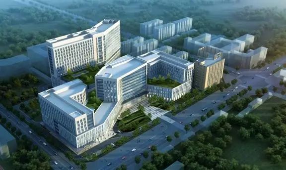 New medical ward building, the first hospital, hebei medical university