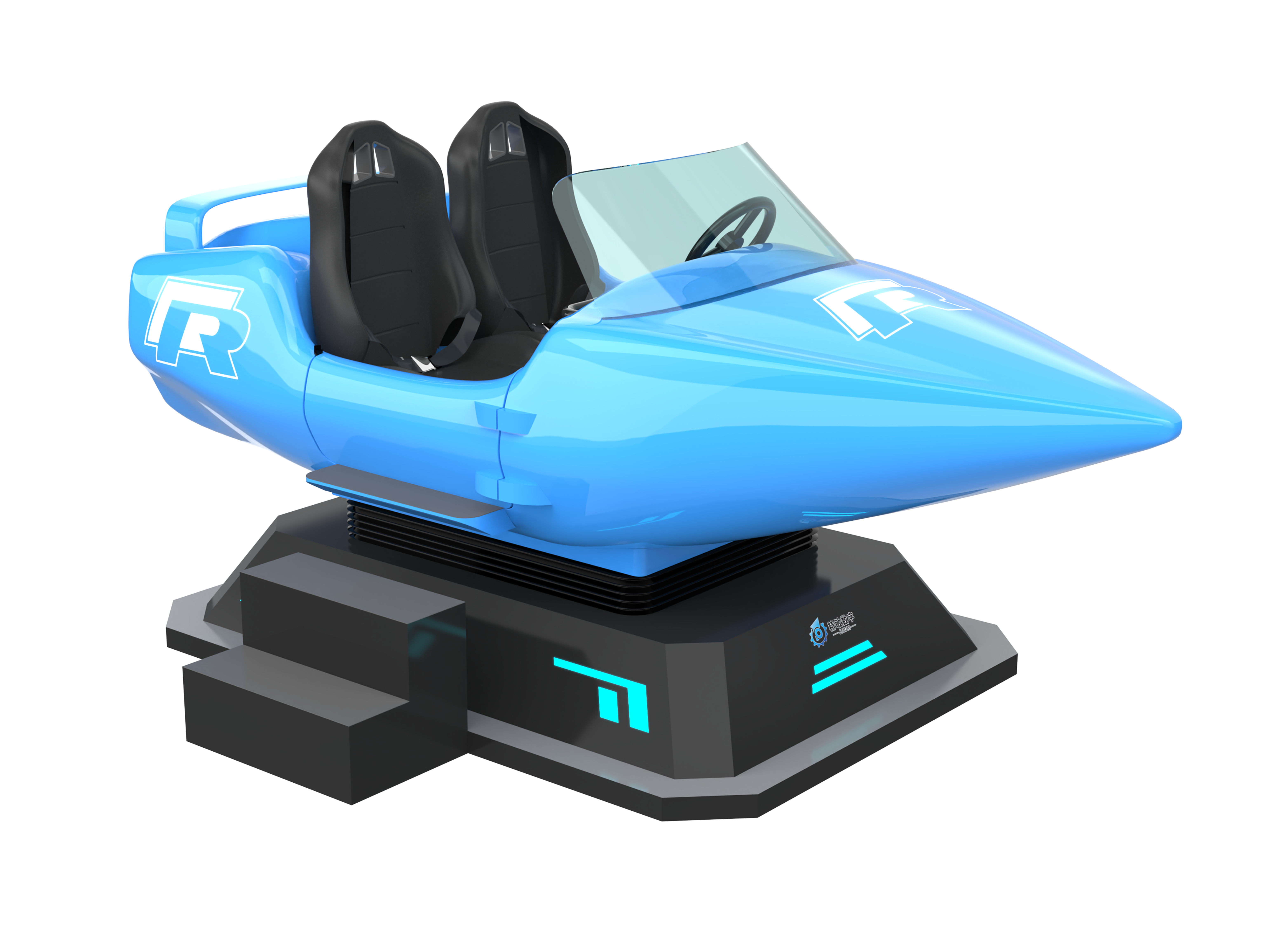 VR海洋科普——雙人快艇B款