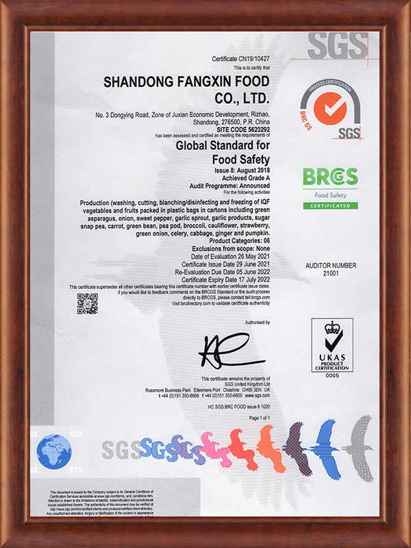食品安全全球標準
