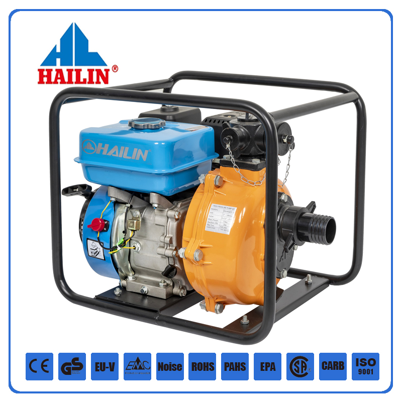 1.5 inch gasoline high pressure pump, motor high pressure pump 