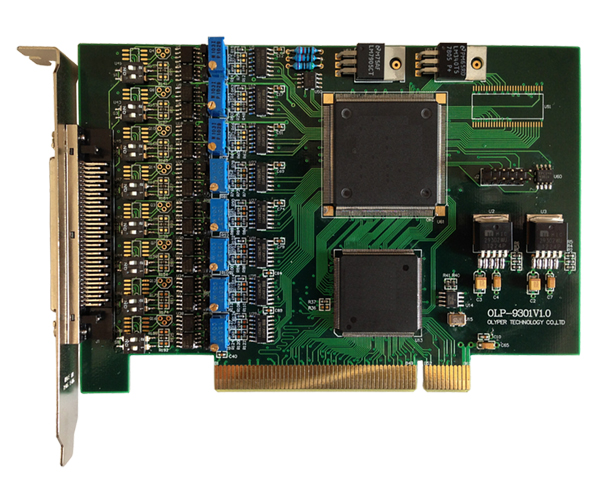 OLP-9301 PCI接口8通道电压/电流输出卡