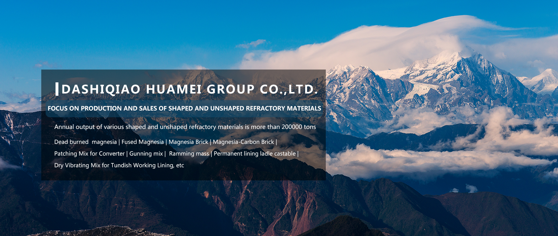 Dashiqiao Huamei Group Co., Ltd