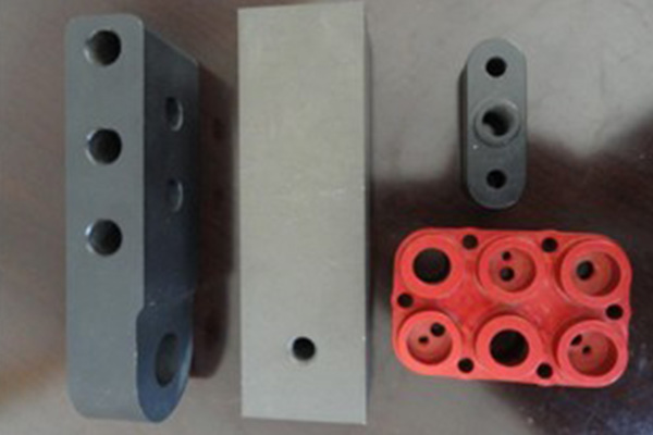 Hard anodized parts