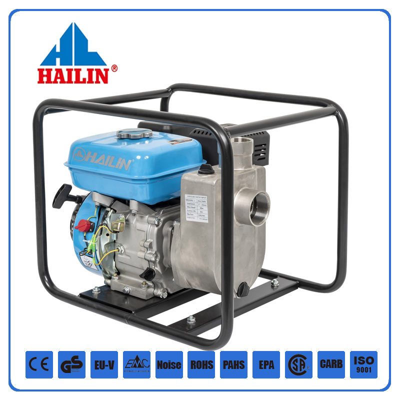 2 inch gasoline stainless steel pump; Hailin sea water pump 