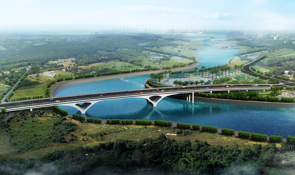 新南大桥项目效果图