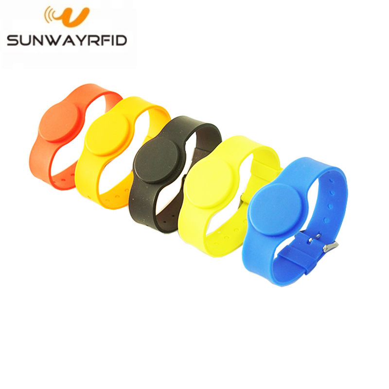 ISO14443A 13.56mhz RFID Silicone Wristband Bracelet