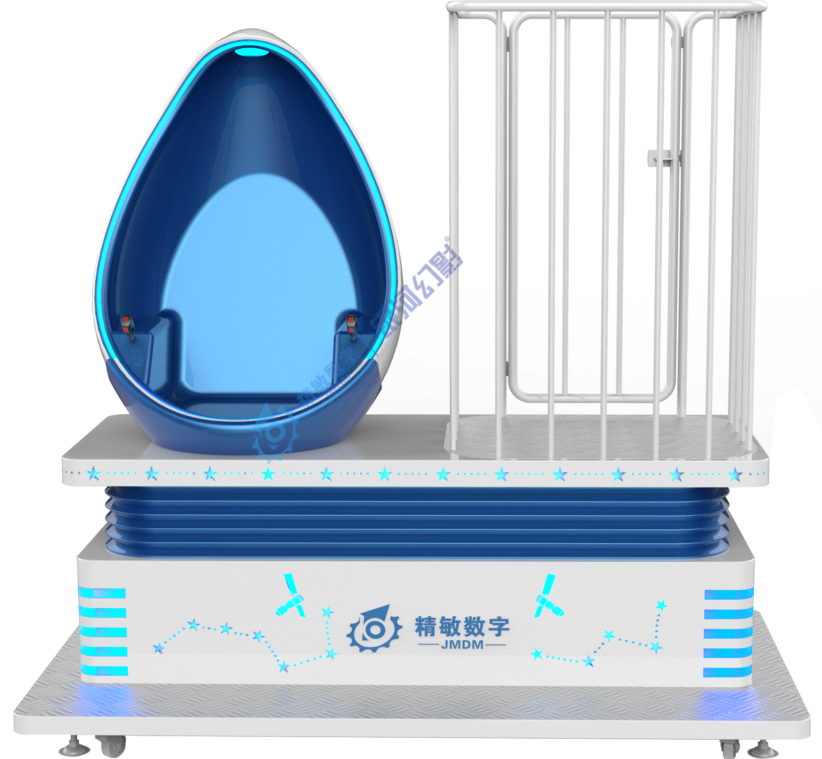 1座-VR安全教育—围栏蛋椅