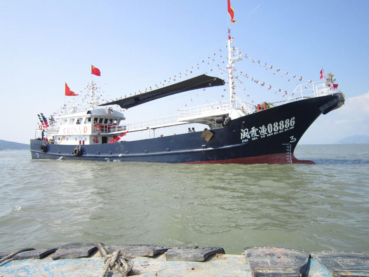 38.0m鋼質冷凍刺網漁船