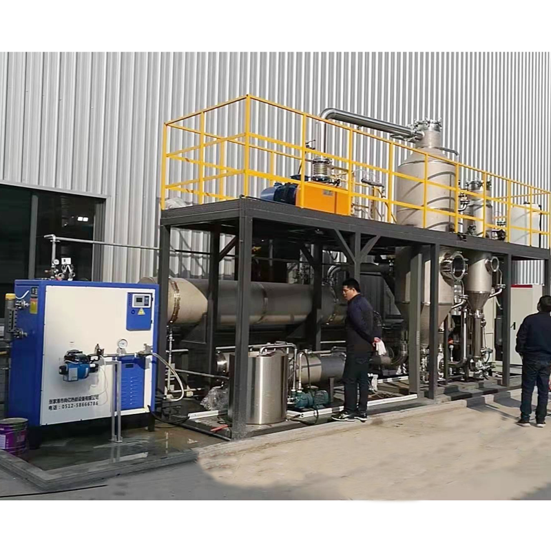 10噸/每天廢水MVR+一效組合式蒸發結晶系統