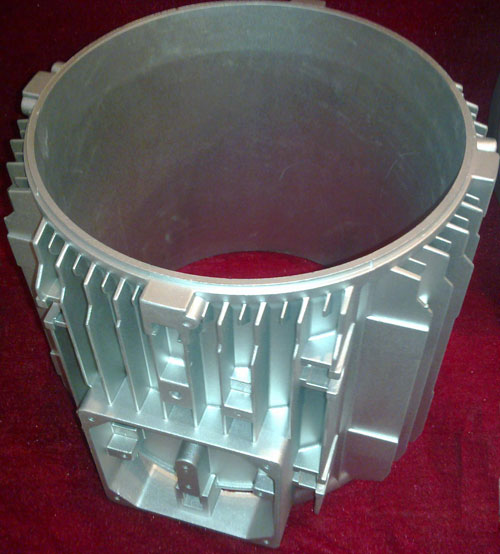 1， aluminum motor body 铝电机壳