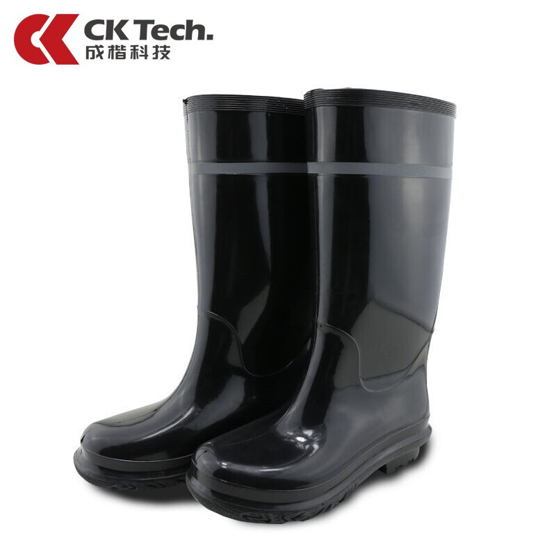 Labor Protection Rain Boots PVC High-top Safety Boots Non-slip Waterproof Rain Boots Labor Protection Boots Industrial Protective Shoes Launching