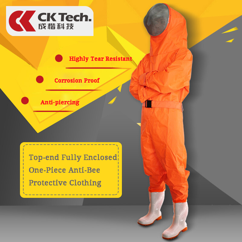 CK Tech. Anti-bee Protective Safety Clothing Coveralls Smock Equipment Supplies Beekeeping Beehive Breathable Clothes