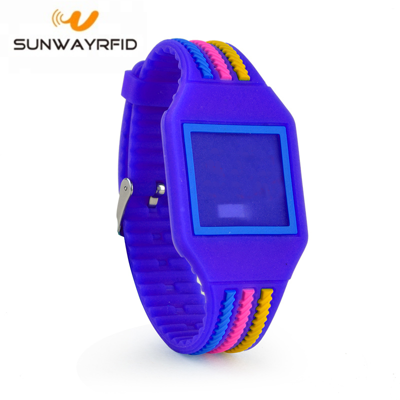 Colorful Silicone 125khz Bracelet RFID Wristband