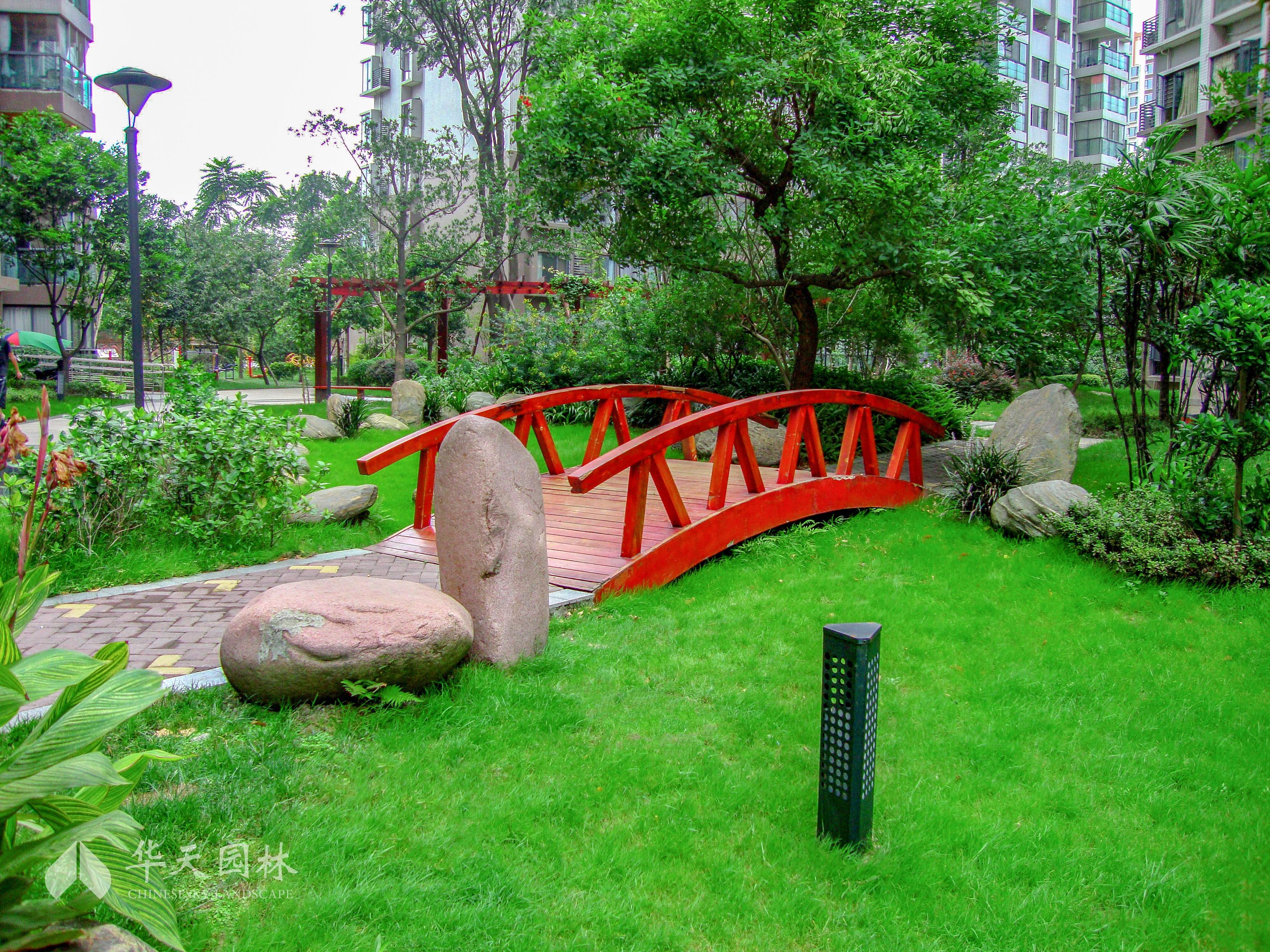 四川南充-圣地华都中心园林景观设计 (1)