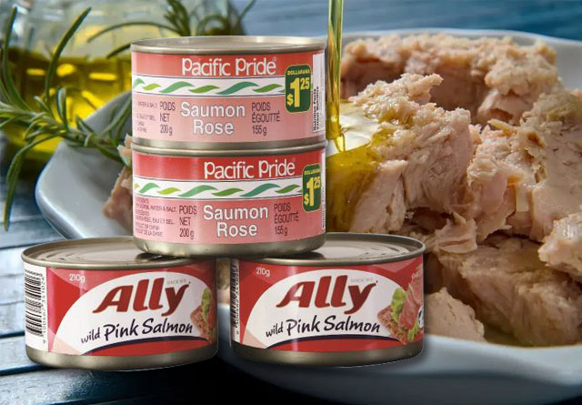 Canned Salmon (Pink Salmon/Red Salmon)