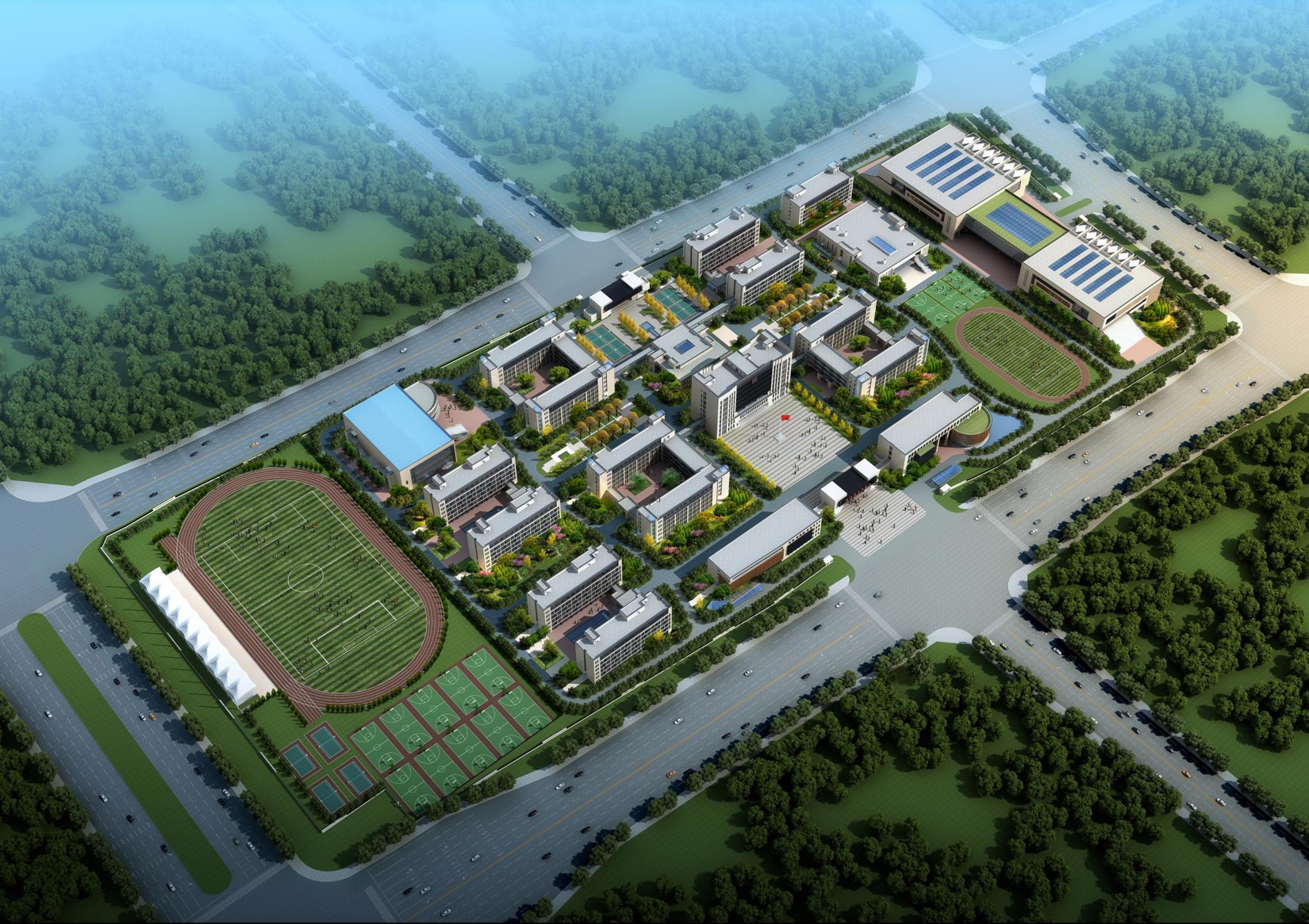 京城高中新建項目