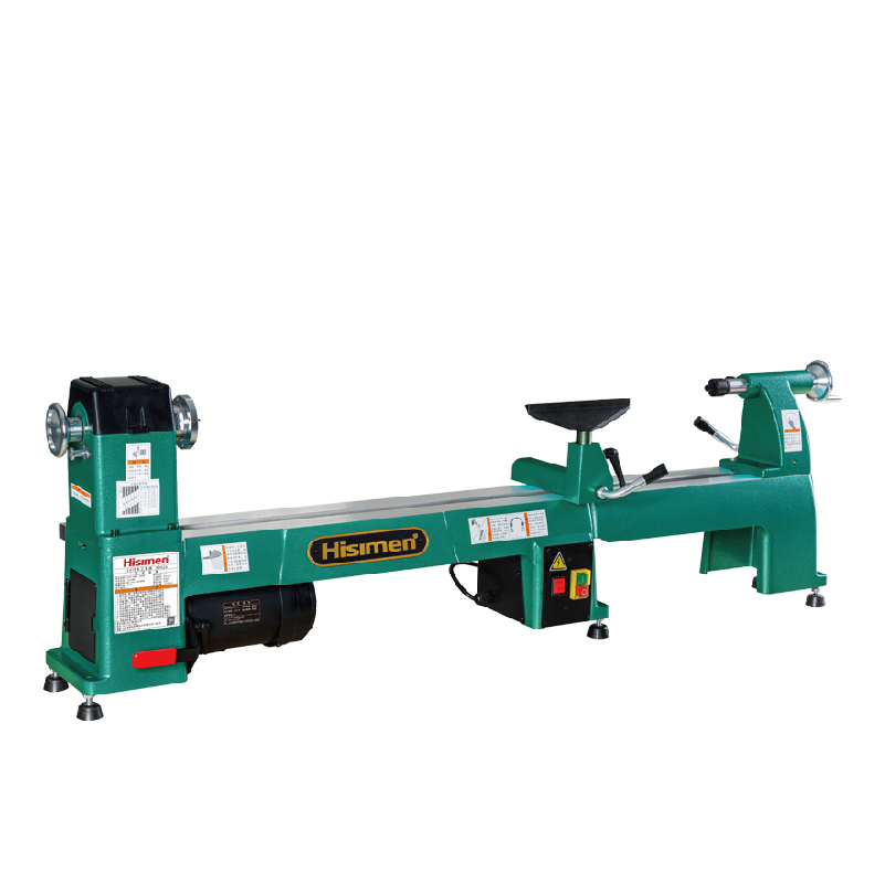 12. 5×20”speed regulating woodworking lathe with extended bed