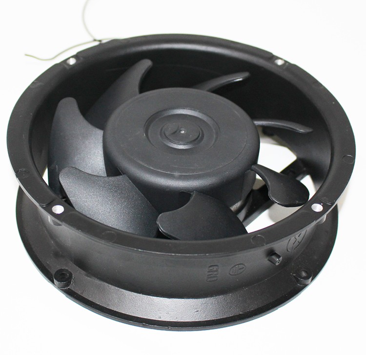 172mm Plastic Blade Round EC Cooling Fan