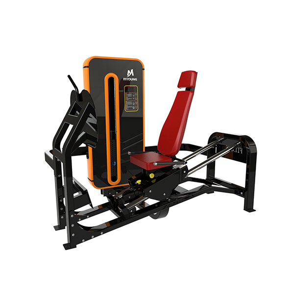 MT-T06 leg press and seated calf training machine