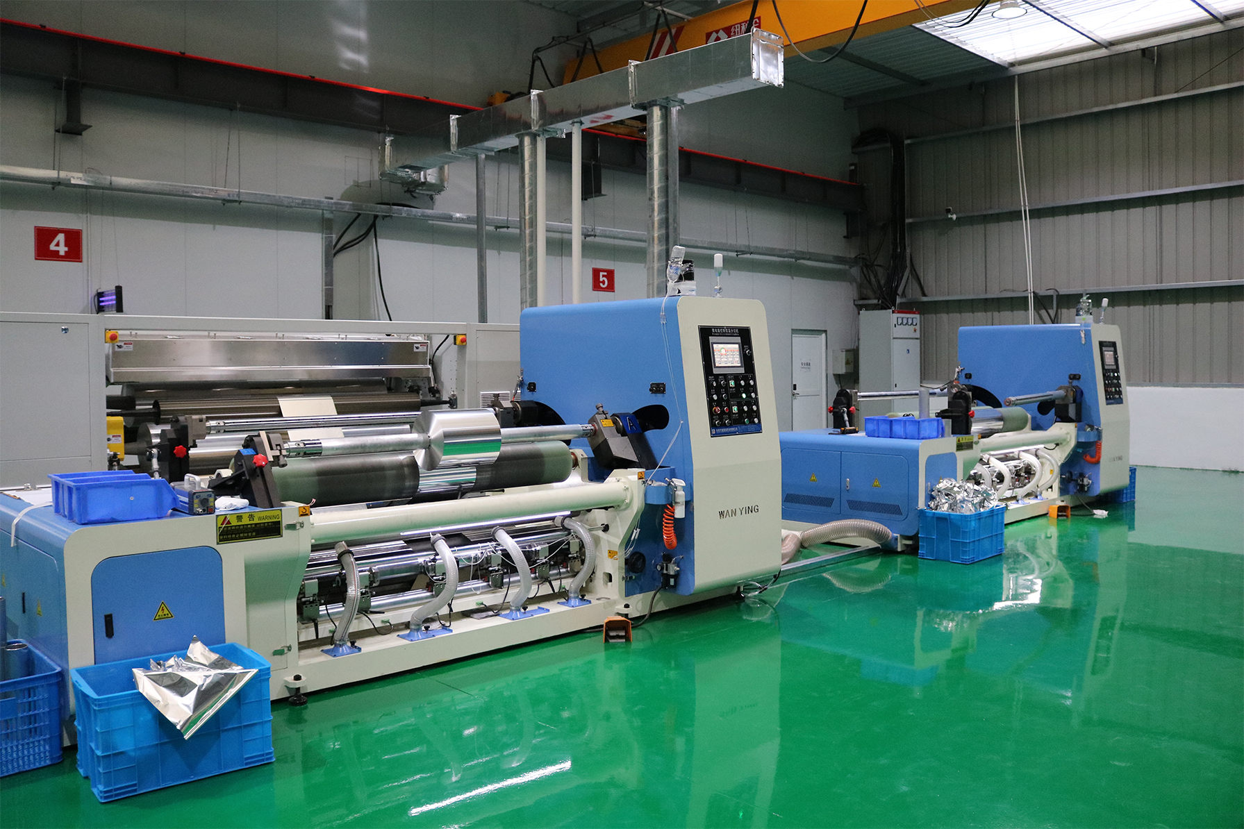 Aluminum foil production equipment