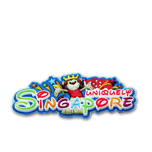 Fridge Rubber Magnet, Made of 3D Soft PVC Material, Customized Sizes Available