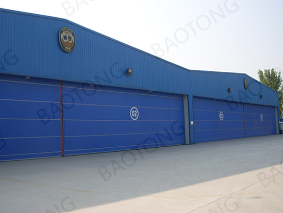 Built for Helicopter Hangar Door Project at Beijing Shahe Airport