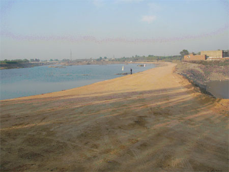 名稱：渾河南岸濱水路路基工程