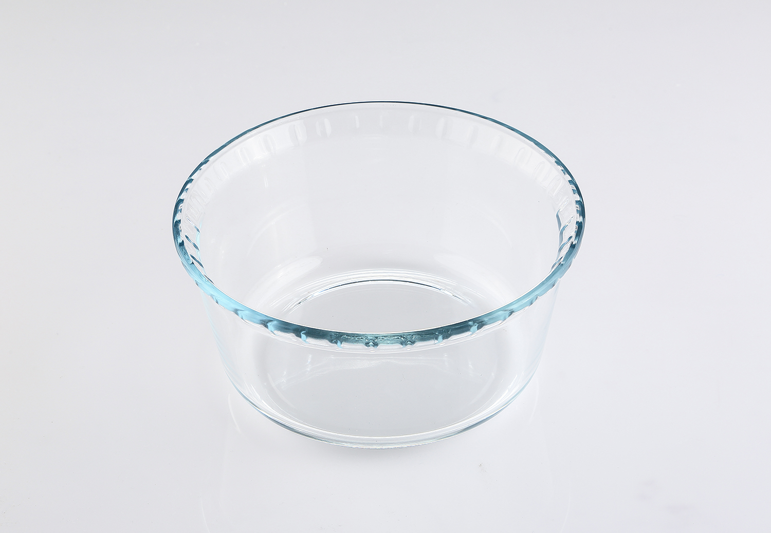  2.2L embossed glass bowl