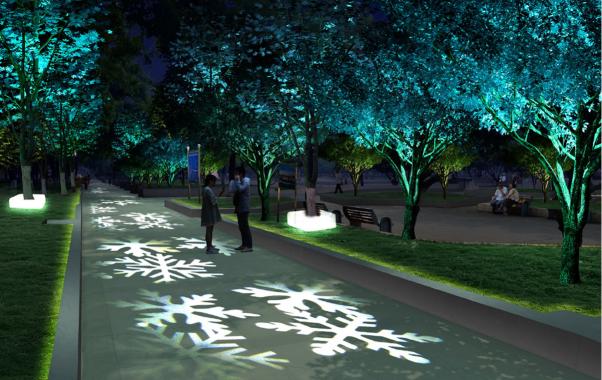 公园景观照明设计