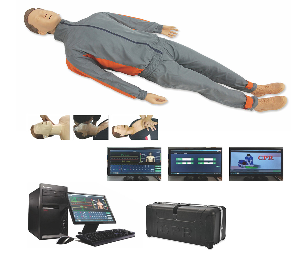 CPR600高級心肺復蘇模擬人（計算機控制-無線連接）