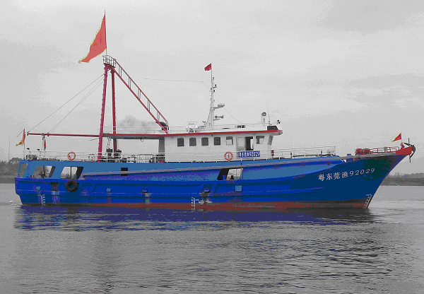 31.6m钢质单甲板冷冻拖网渔船
