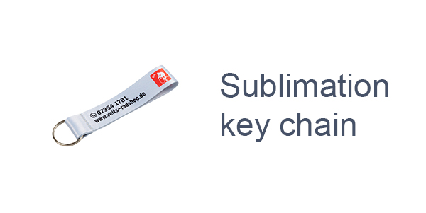 Sublimation key chain