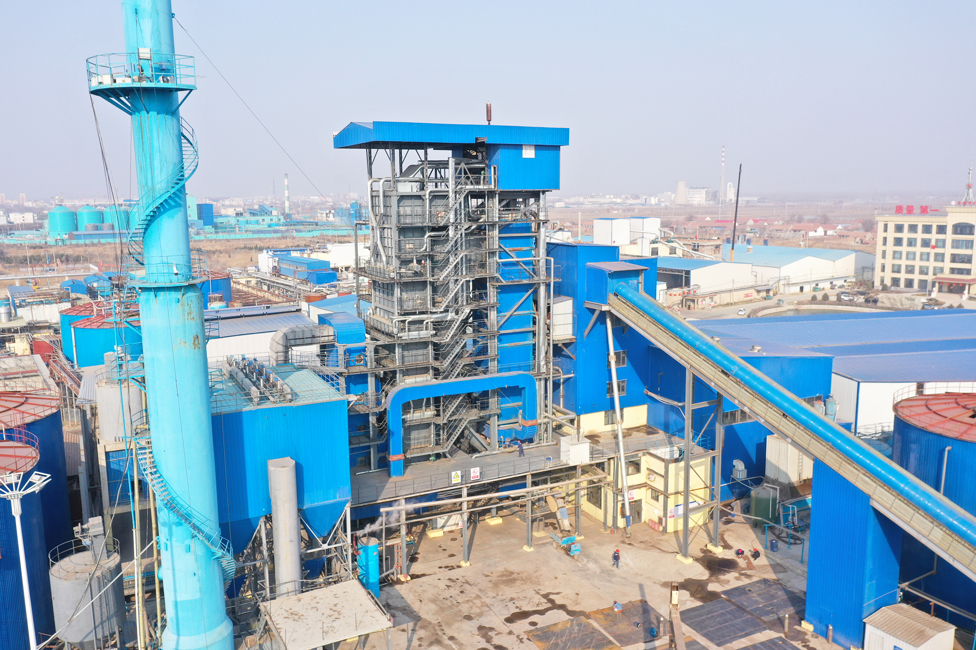 临邑县金秋棉业加工厂生物质发电1×45T/H+1×4MW发电机组设计项目