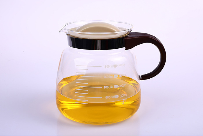 JY-601高硼硅玻璃茶壶1800ml