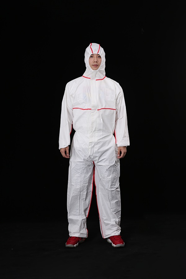 Cat III,TYPE 5/6 coverall with bound seams