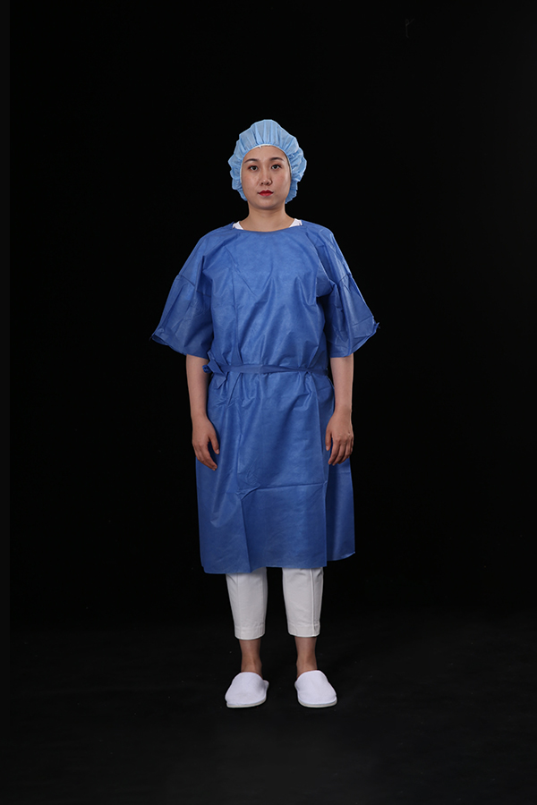 Patient gown short sleeve 