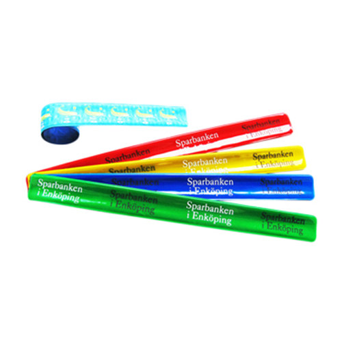 Reflex PVC Bracelets, Suitable for Promotional Gifts, Customized Designs Welcomed