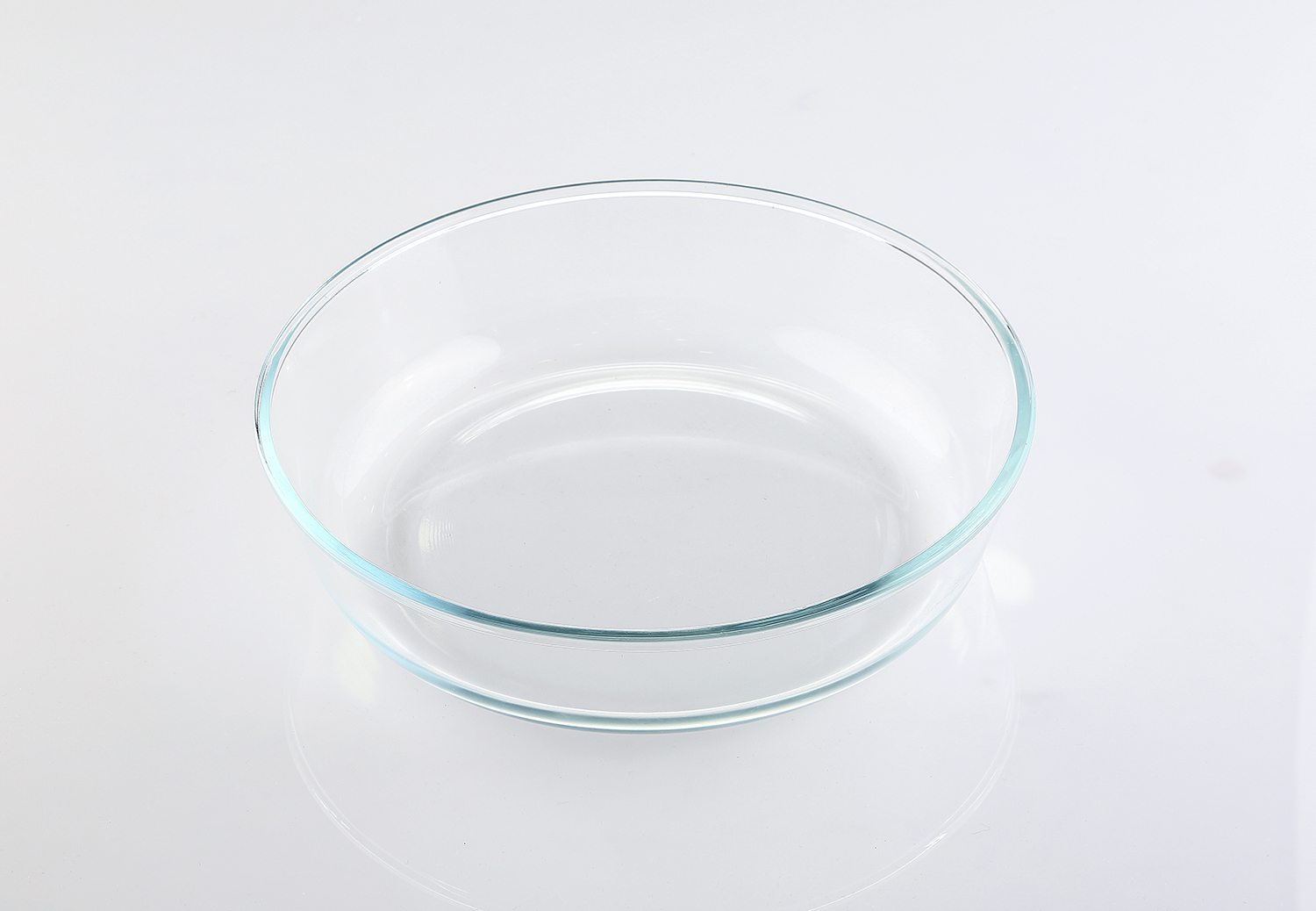 2.1L round glass bake dish