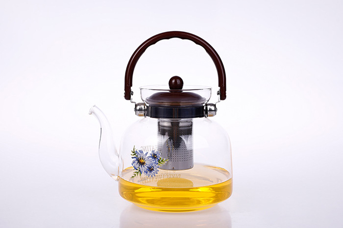 JY-1800ml高硼硅玻璃茶壶耐热直火壶提凉壶