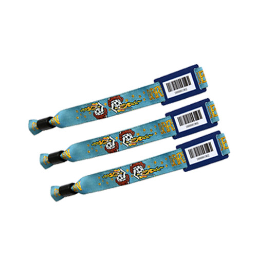 Imprinting Barcode on PVC label with polyester bands