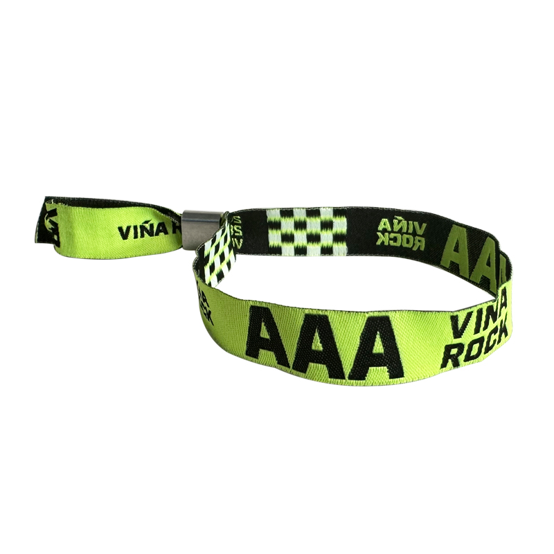 Woven Fabric Wristbands for Events