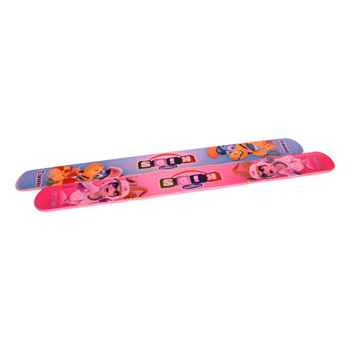 Slap Bracelet, Full Color Printing, Made of Silicone, Environment-friendly