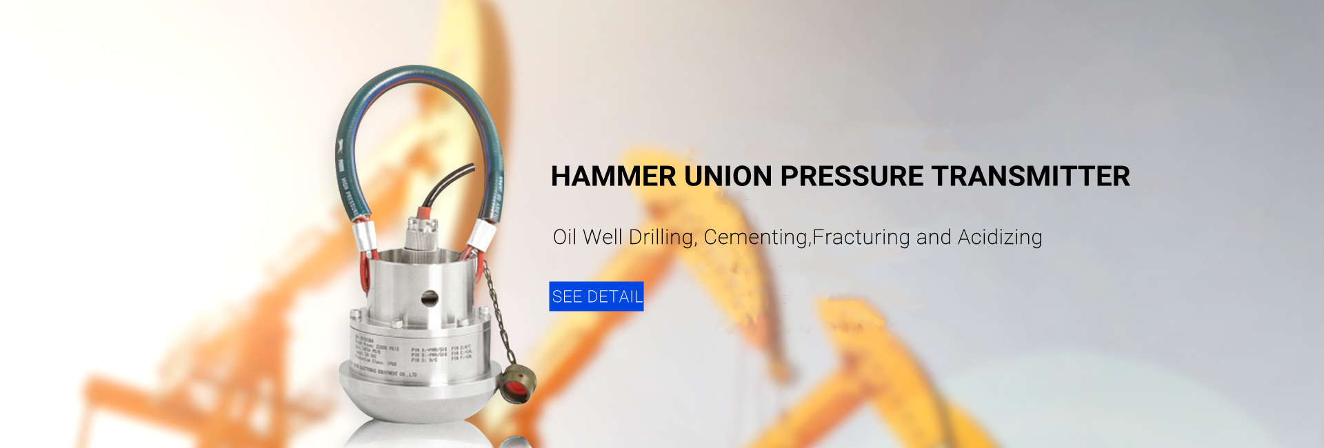 Hammer union pressure transmitter 