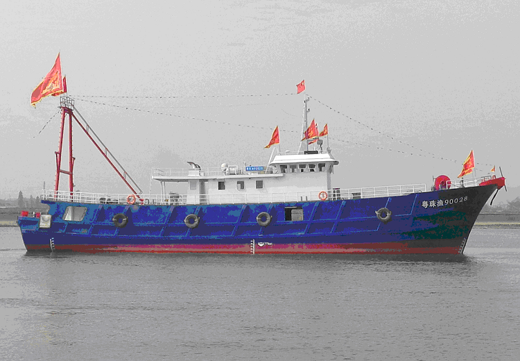 37.8m钢质单甲板冷冻拖网渔船